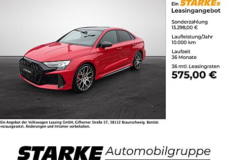 Audi RS3 Limousine HeadUp Panodach Navi LED Leder Ka