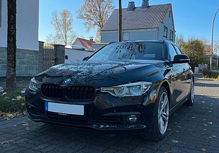 BMW 318i Touring F31 BJ 2019 Schwarz Automatik