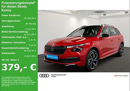 Skoda Kamiq 1.5 TSI DSG LED CarPlay PAN KAMERA Monte C
