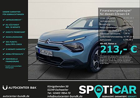 Citroën C4 YOU 1.2 PureTech 100 EU6d 2-Zonen-Klimaautom
