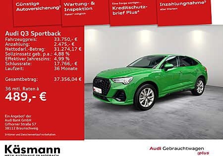Audi Q3 Sportback S line 45TFSIe LED NAV SHZ PDC VIRT