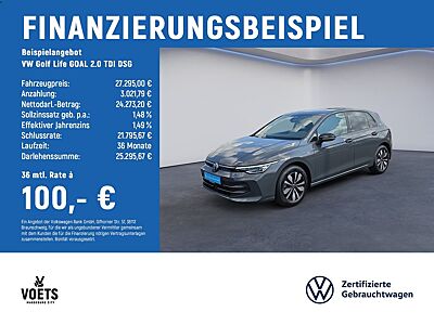 Volkswagen Golf Life GOAL 2.0 TDI DSG AHK+NAVI+LED+PDC+SHZ