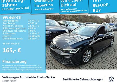 VW Golf Volkswagen VIII GTI 2.0 TSI Matrix Navi DCC Head-Up uv