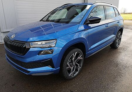 Skoda Karoq 2.0TDI Sportline DSG 4x4 AHK Matrix Leder
