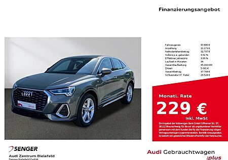 Audi Q3 Sportback S line 35 TFSI S tronic MMI LED AHK