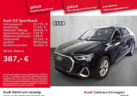 Audi Q3 Sportback 45 TFSIe S line *Matrix*Navi+*RFK*