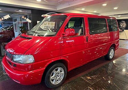 VW T4 Multivan Volkswagen 2,5 Benziner 7 SITZER+TISCH+PLANE!!
