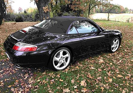 Porsche 996 Top Carrera Cabriolet triple black 2.Hd.