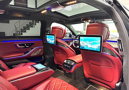 Mercedes-Benz S 400 S 400d 4MATIC LANG BRABUS ALL BLACK 4D TV VOLL