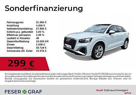Audi Q2 35 TFSI S line Matrix/Pano/Navi+/VC/GRA/SHZ/C