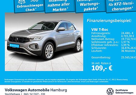 VW T-Roc Volkswagen 1.0 TSI Life Navi Sitzhzg DigitalCockpit