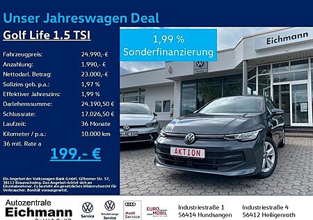 VW Golf Volkswagen VIII Life 1.5 TSI+LED+ACC+H&K+SIDE-ASSIST+C
