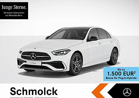 Mercedes-Benz C 300 e AMG+9G+LED+PANO+AHK+NIGHT+TOTW+SPUR+CAM+
