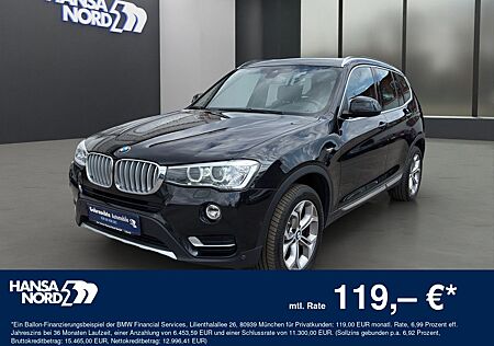 BMW X3 xDrive20d xLine XENON NAVI HUD PANO 18" AHK