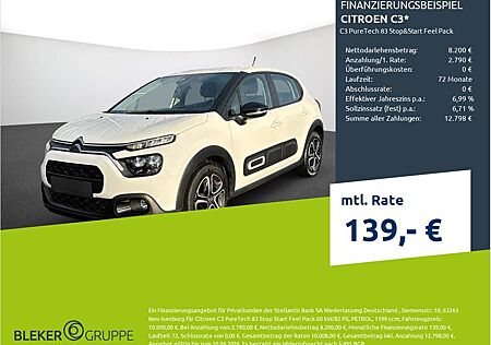 Citroën C3 gebraucht kaufen Citroën C3 PureTech 83 Stop&Start Feel Pack