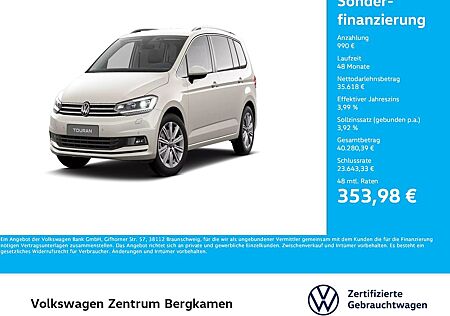 VW Touran Volkswagen 2.0 HIGHLINE 7SITZE AHK CAM ACC LM17 NAVI