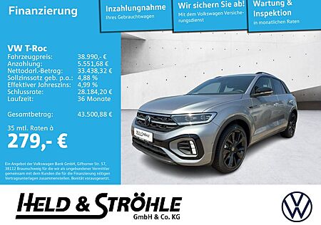 VW T-Roc Volkswagen R-Line 1.5l DSG AHK BLK RFK Kurzzulassung