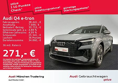 Audi Q4 e-tron 40 basis S line MMI+