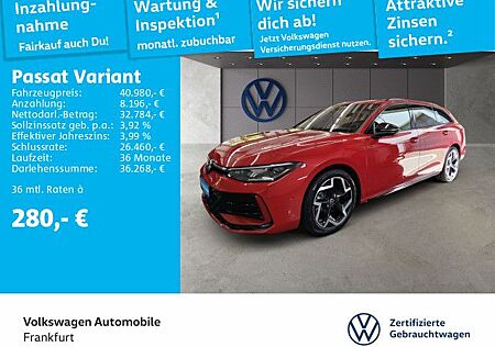 VW Passat Variant Volkswagen 2.0 TDI DSG R-Line Navi IQ.Light