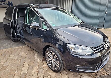 VW Sharan Volkswagen Cup BMT*2BESITZ*PANORAMA*XENON*STANDHEIZUNG*TOP