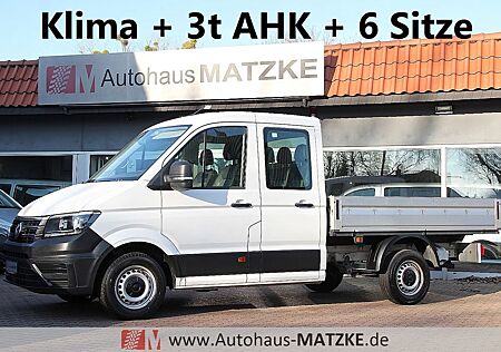 VW Crafter Volkswagen Crafter35 2.0TDI Doka Pritsche AHK Klima Tempom.