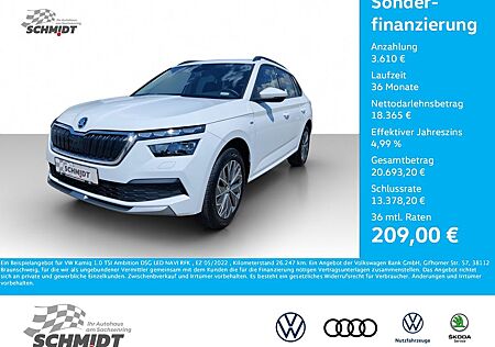 Skoda Kamiq 1.0 TSI Ambition DSG LED NAVI RFK