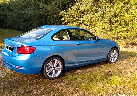 BMW 220d xDrive LCI Steptronic Coupé Sport Line Spor