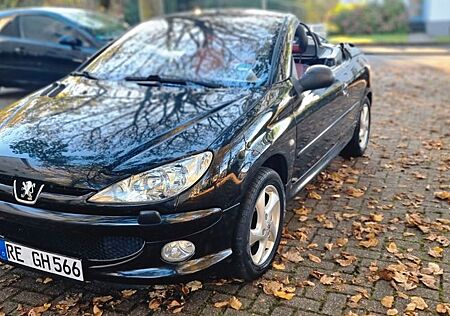 Peugeot 206 CC Sport 110 Nacht Schwarz Sport