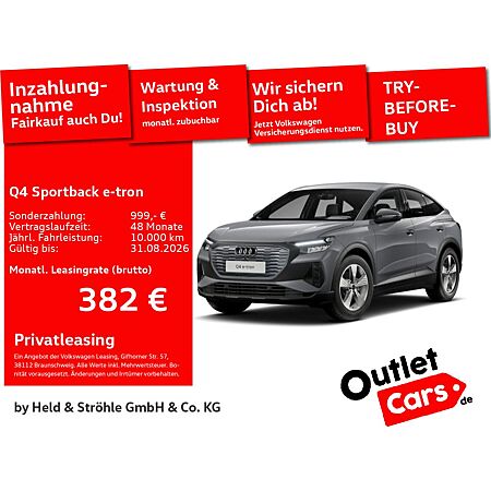 Audi Q4 e-tron leasen