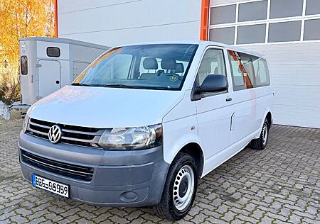 VW T5 Transporter Volkswagen Lang Klima AHK 9 Sitzer TÜV