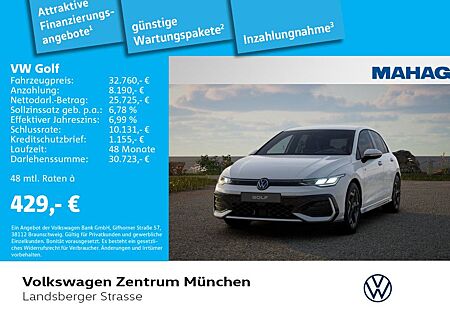 VW Golf Volkswagen R-Line 1.5 eTSI HeadUp|Keyless|RearView