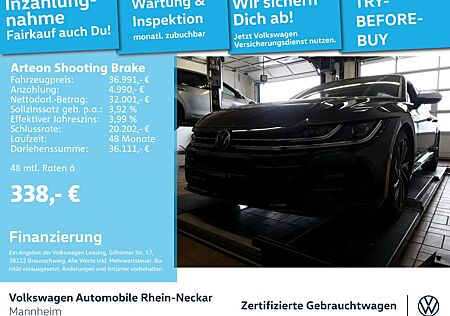 VW Arteon Volkswagen Shooting Brake 2.0 TSI R 4Motion Navi AHK
