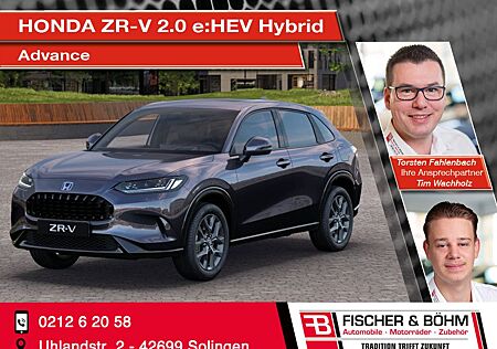 Honda ZR-V 2.0 e:HEV Hybrid Advance