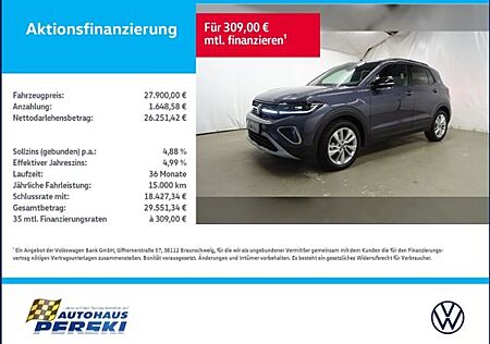 VW T-Cross Volkswagen 1.0 TSI GOAL DSG LED-MATRIX, KLIMA, AHK