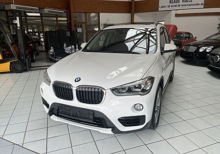 BMW X1 sDrive18i Sportline Pano LED Navi SHZ Parkass