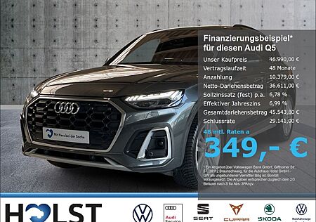 Audi Q5 2.0TDI DSG quattro S line AHK RüFaKa NAVI LED