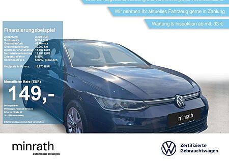 VW Golf Volkswagen VIII 1.0 TSI Life DAB+VIRT+ACC+LED+NAVI+PDC