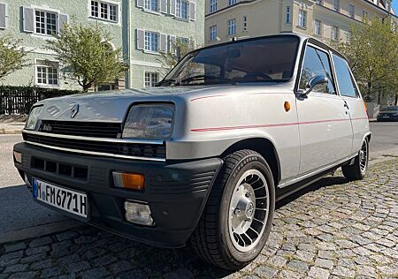 Renault R 5 5 Alpine Turbo Silber H-Kennzeichen