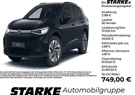 VW ID.4 Volkswagen Pro 210 kW Energy AHK Navi LED Kamera PDC