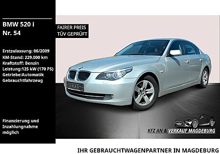 BMW 520i , 2.Hd.,Klimaauto.,SD,SHZ,AHK,PDC!