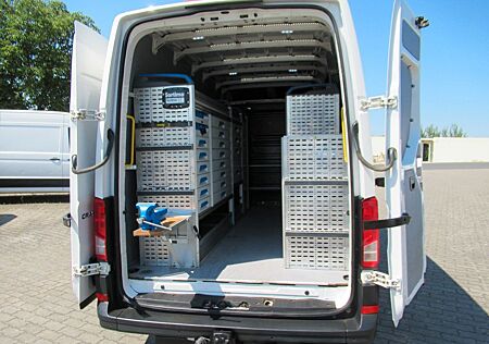 VW Crafter Volkswagen Kasten 35+AHK+4 MOTION+WERKSTATTAUS...