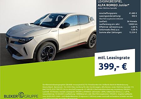 Alfa Romeo Junior Elettrica Speciale