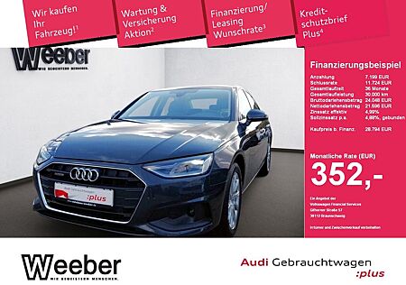 Audi A4 gebraucht kaufen Audi A4 Lim. NAVI*LED*SCHIEBEDACH*LM*GRA*AUT Navi