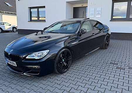 BMW 640d M-Paket Saphire Schwarz Active Sound Voll