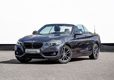 BMW 218i Cabrio Sport Line AHK Rückfahrkamera DAB