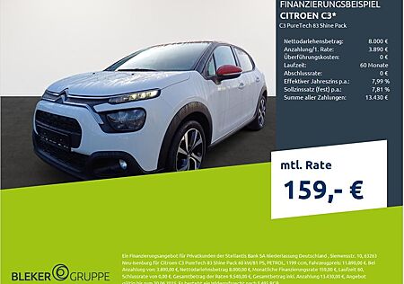 Citroën C3 PureTech 83 Shine Pack