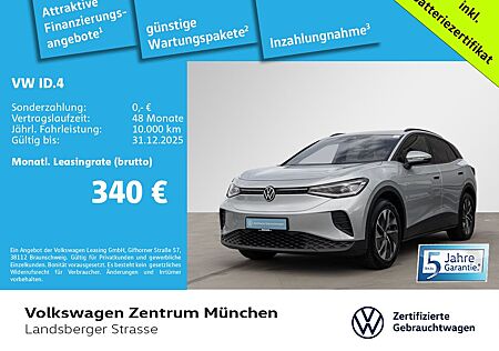 VW ID.4 Volkswagen Pro Wärmepumpe ACC CCS Navi LED Alu19HamarG