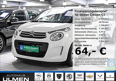 Citroën C1 Live 1.0 VTi EU6d-T 3T LIVE VTI72 S&S Einstel