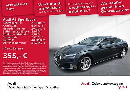 Audi A5 Sportback 40 TDI Advanced Navi AHZV S tronic