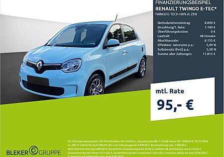 Renault Twingo E-TEC H 100% el. ZEN